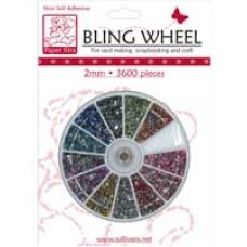 Paper Xtra Bling Wheel - 2mm - 3600 pcs