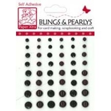 Paper Xtra Blings & Pearlys - Black
