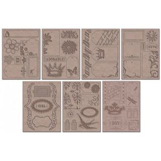 Bohemia Embossed Bliss Shapes