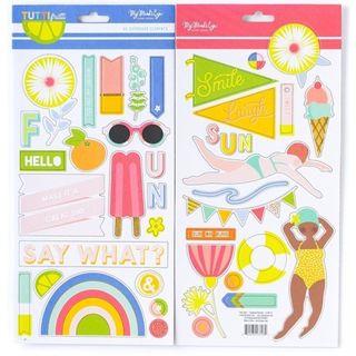 Tutti Frutti Chipboard elements by My Mind's Eye