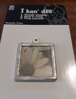 Keepsake Frame-Brushed Silver - Medium