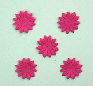 2cm Gerbera Petals - Hot Pink