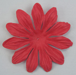7cm Petals - Fire Engine Red