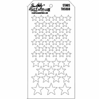 Tim Holtz Layering Stencil - Stars