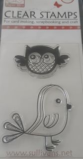 Paper Xtra Clear Stamp - Two Birds