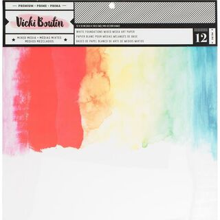 Vicki Boutin Foundations Paper Pad - White