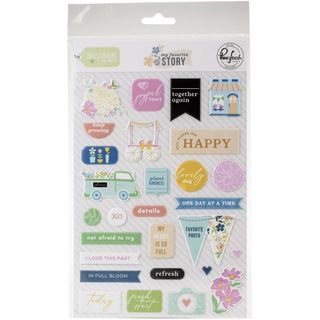 Pinkfresh - My Favorite Story - Puffy Stickers