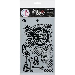 CB Bad Girls - 'Unstoppable' 5x8 Stencil