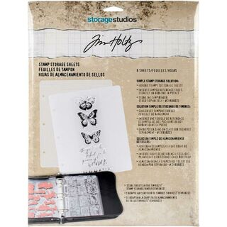 Tim Holtz Stamp Storage Sheets