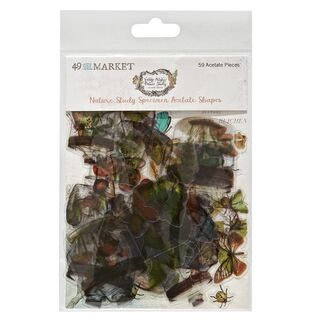 49 and Market Nature Study Specimen Acetate Shapes
