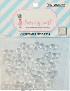 Clear Water Droplets 2 - 6mm