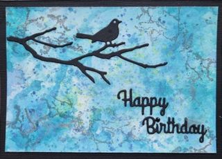 Bird Card by Carrie