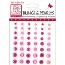Paper Xtra Blings & Pearly's - Pink