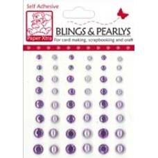 Paper Xtra Blings & Pearlys - Purple