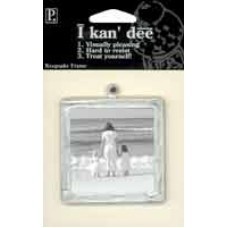 Keepsake Frame-Brushed Silver - Large