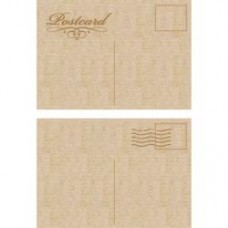 Wooden Flourish - Postcards