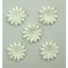 2cm Gerbera Petals - White