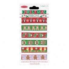 Christmas Ribbon Set 6 x 1m