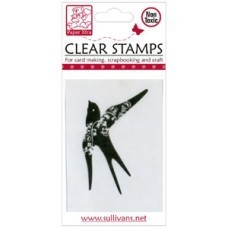 Paper Xtra Mini Clear Stamp - Flying Bird