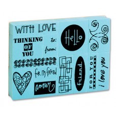 Thoughtful Rubber Stamp Set by Image Tree