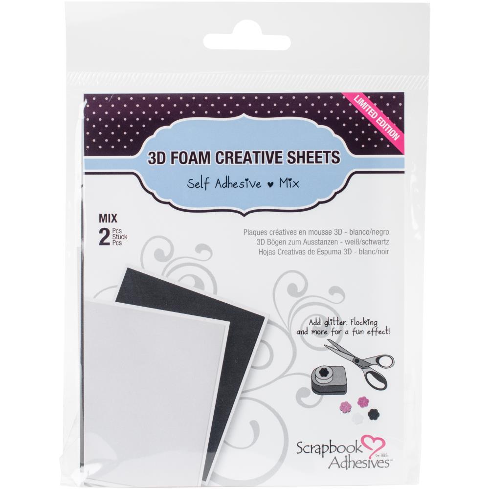 3D Foam sheets - mixed pack