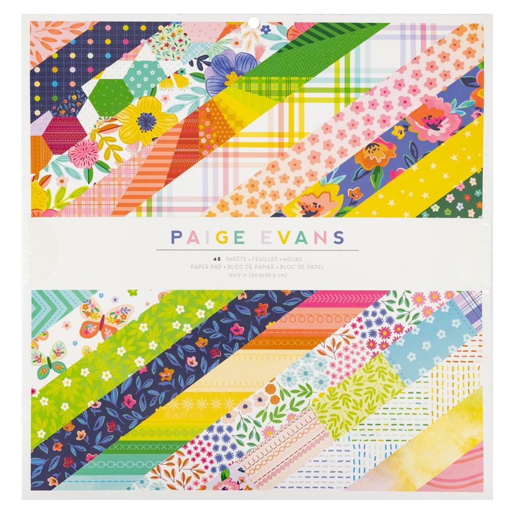 Paige Evans - Blooming Wild 12x12 Paper Pad
