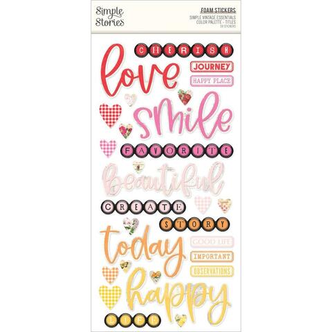 Simple Vintage - Essentials Color Palette - Titles