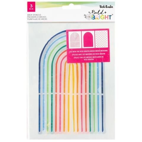 Vicki Boutin - Bold + Bright Arch Stencils