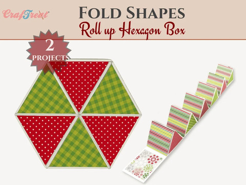 Roll Up Hexagon Boxes