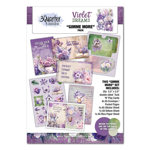 3Quarter Designs - Violet Dreams - Gimme More