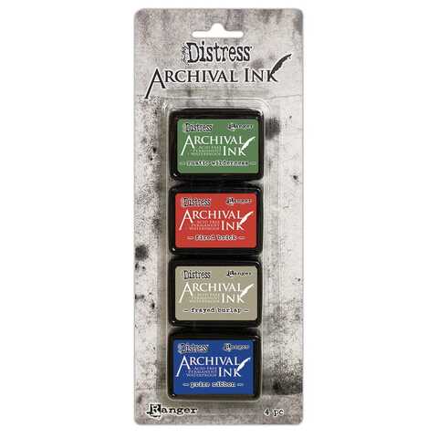 Ranger Tim Holtz Distress Archival Ink - Minis - Kit 6