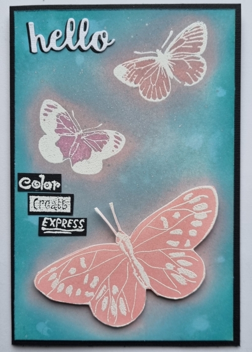 Butterfly Card by Carrie