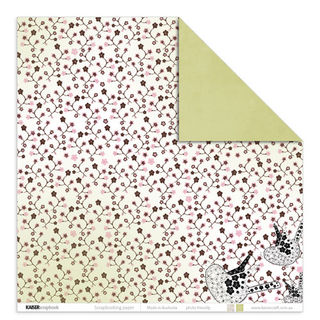 Sorbet - Cherry Sherbert 12x12 Paper