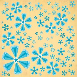 Star Blossom 12x12 paper