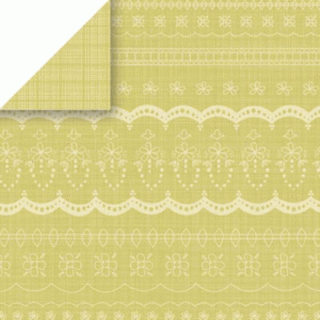 Olive Eyelet 12x12 Paper