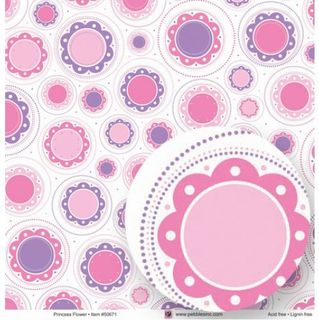 Princess Flower 12x12 Patterned Paper