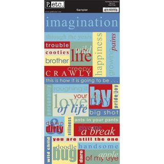 All Boy Sampler Sticker Sheet