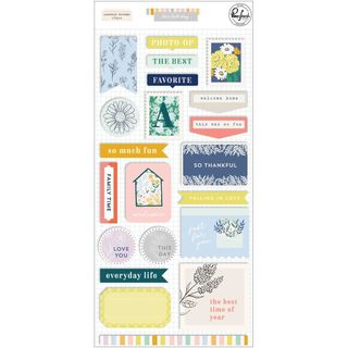 Pinkfresh Studio Cardstock Stickers -The Best Day