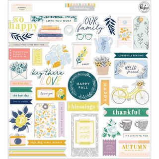 Pinkfresh Cardstock Die Cuts - The Best Day