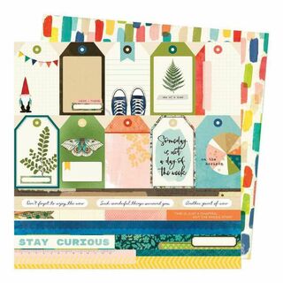 Vicki Boutin - 12x12 Paper -Fernwood Tags