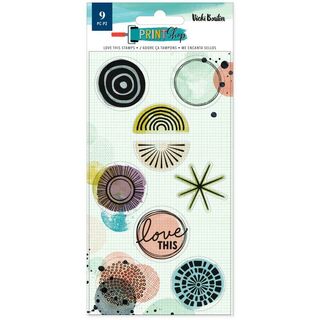 Vick Boutin - Print Shop - Stamp Set - Love This