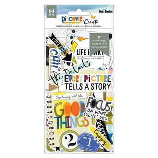 Vicki Boutin - Discover & Create - Ephemera Pack - Journaling