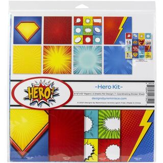 Reminisce 12x12 Papers - Hero Kit