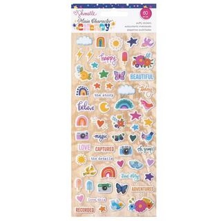 Shimelle - Main Character Puffy Stickers