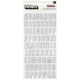 Vicki Boutin Mixed Media - Thickers - Chipboard letter Stickers
