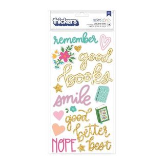 Shimelle - Reasons To Smile Foam Phrase Thicker Stickers