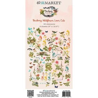 49 and Market - Birdsong Wildflower Laser Cuts
