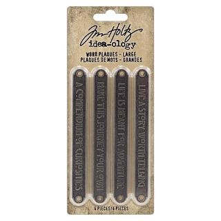 Tim Holtz - idea-ology - Word Plaques