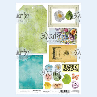 3Quarter Designs - Mini Project Sheet - Wildflower