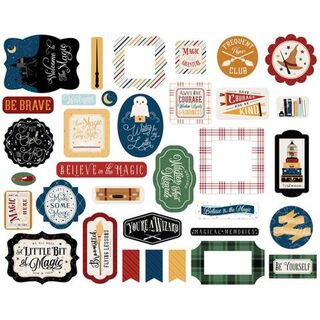 Echo Park - Wizards and Company - Ephemera Pack